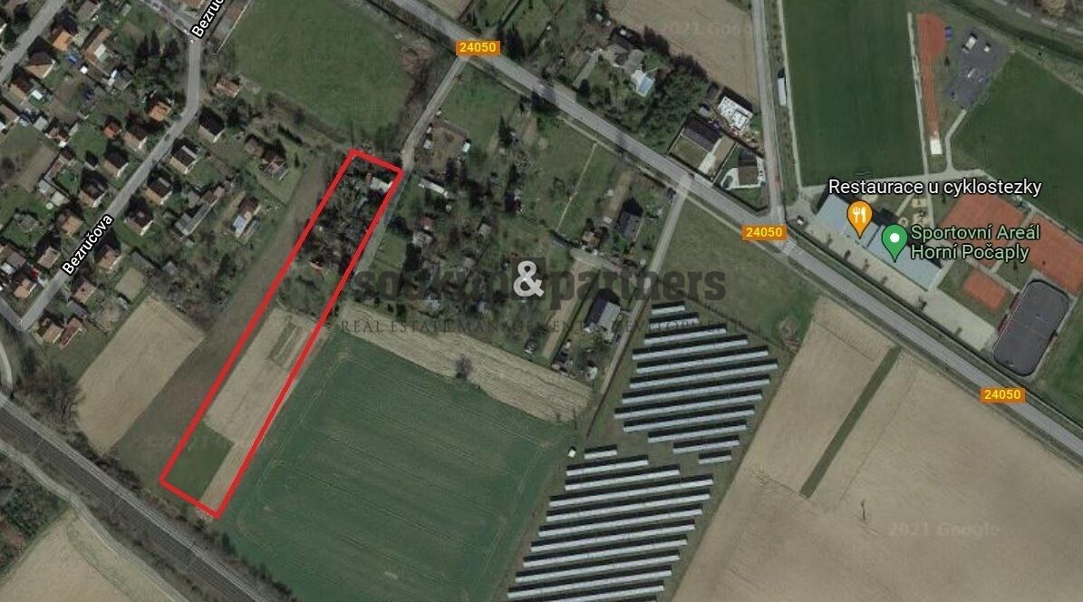 Pozemky pro bydlení, Horní Počaply, 2 721 m²