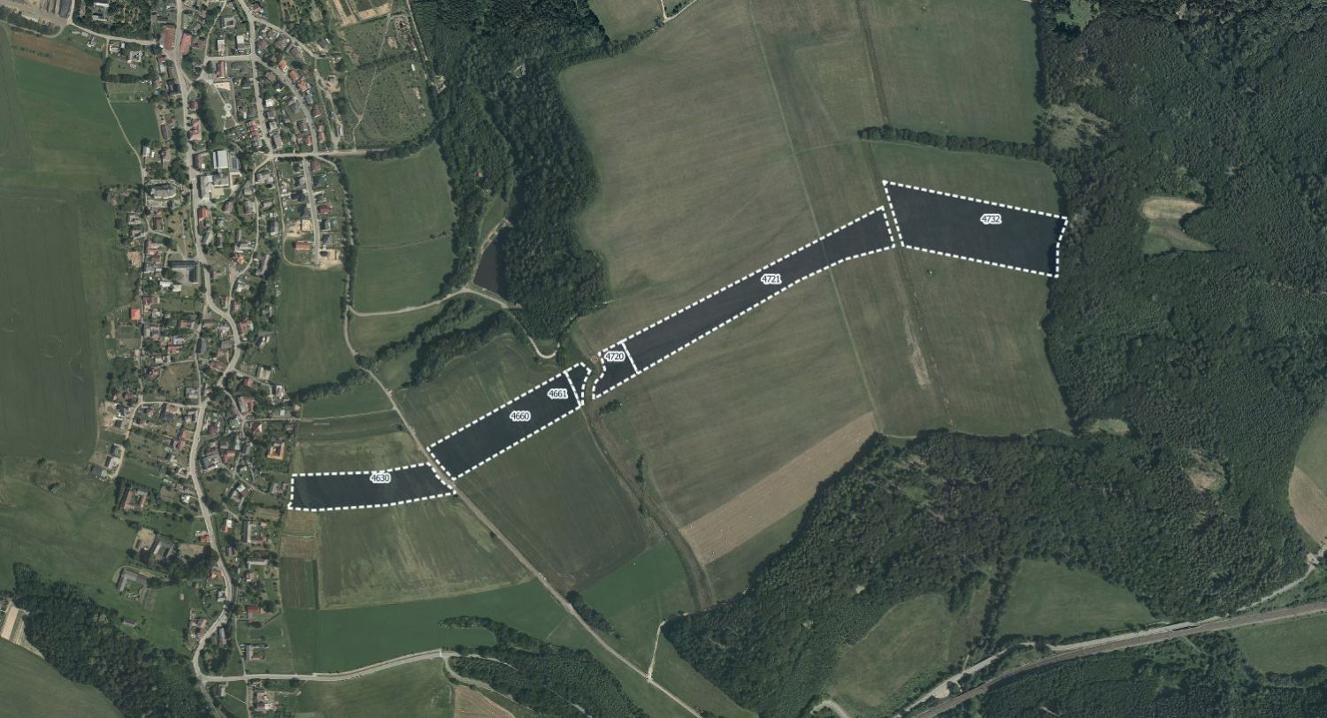 Zemědělské pozemky, Tatenice, 39 118 m²