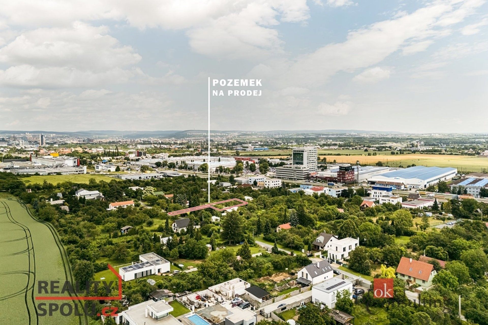 Pozemky pro bydlení, Moravanské lány, Brno, 1 230 m²
