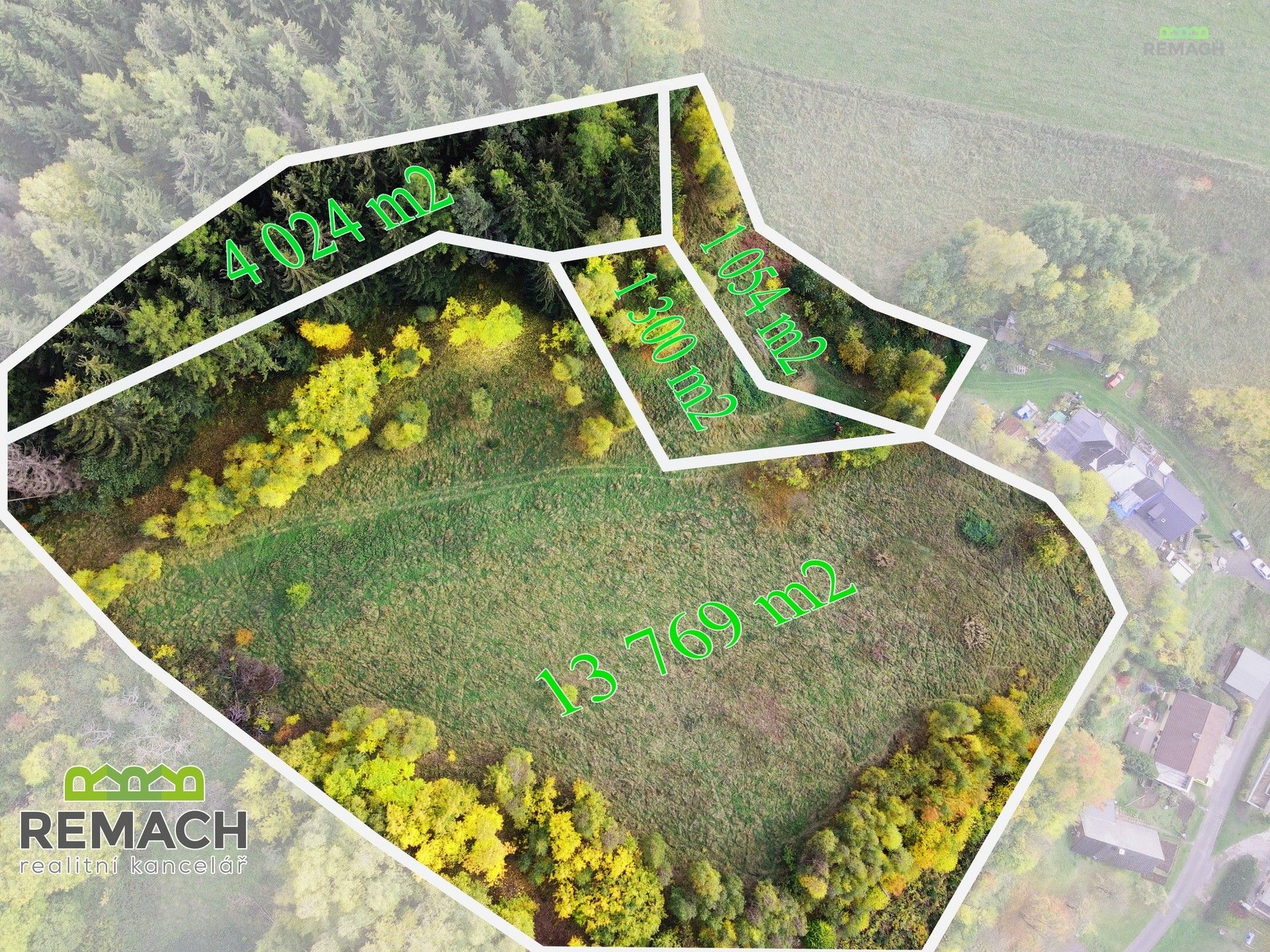 Louky, Horní Radechová, 20 147 m²