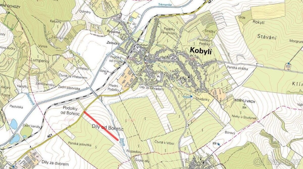 Prodej zemědělský pozemek - Kobylí na Moravě, 691 10