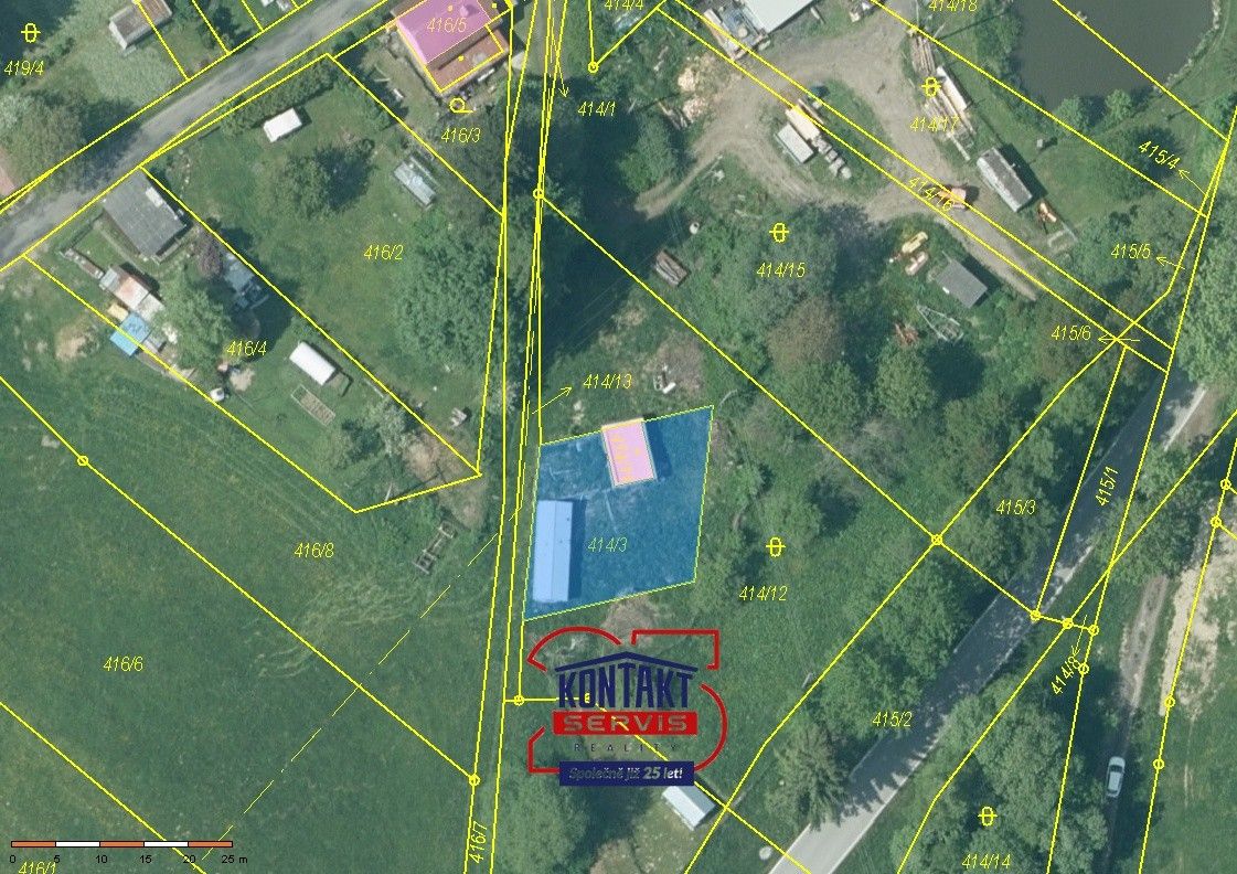Pozemky pro bydlení, Horní Planá, 382 26, 378 m²