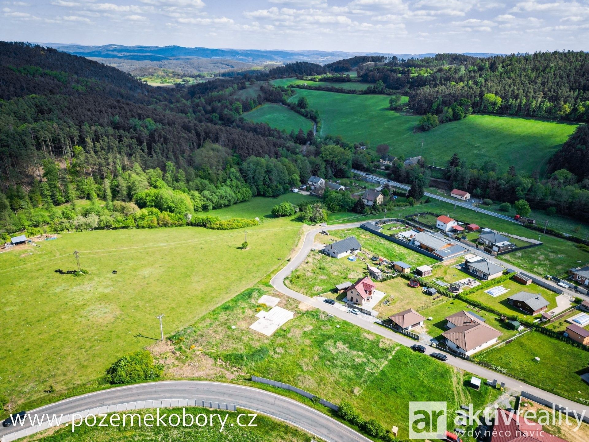Pozemky pro bydlení, Obory, 1 147 m²
