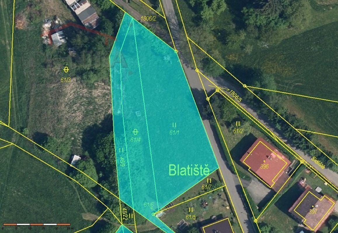 Pozemky pro bydlení, Chuchelna, 2 031 m²