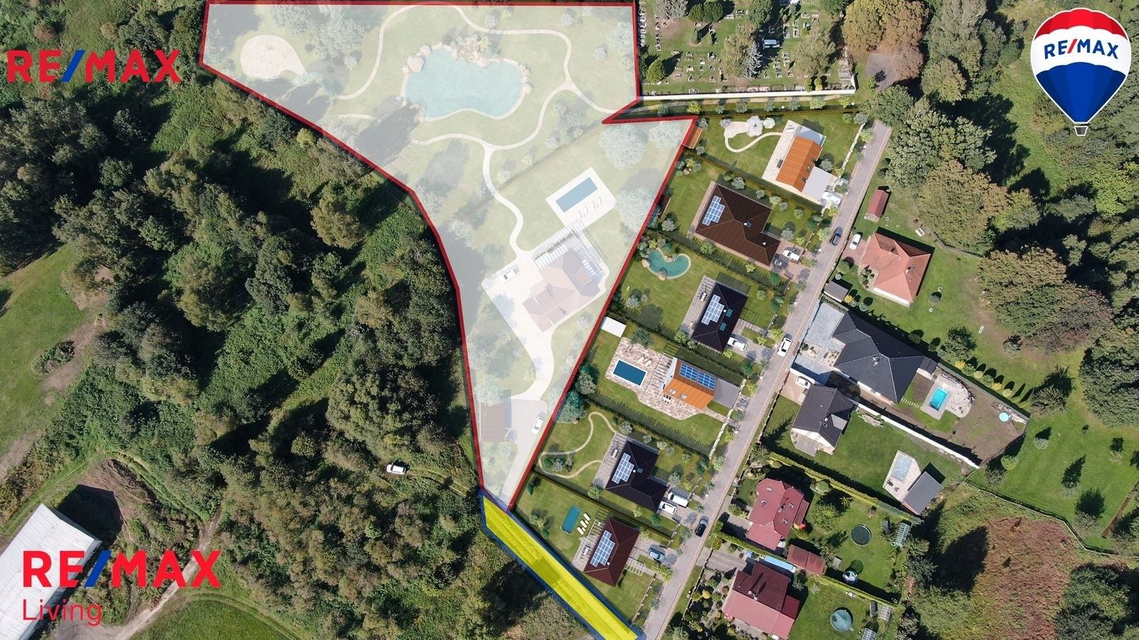 Pozemky pro bydlení, Česká Lípa, 8 183 m²