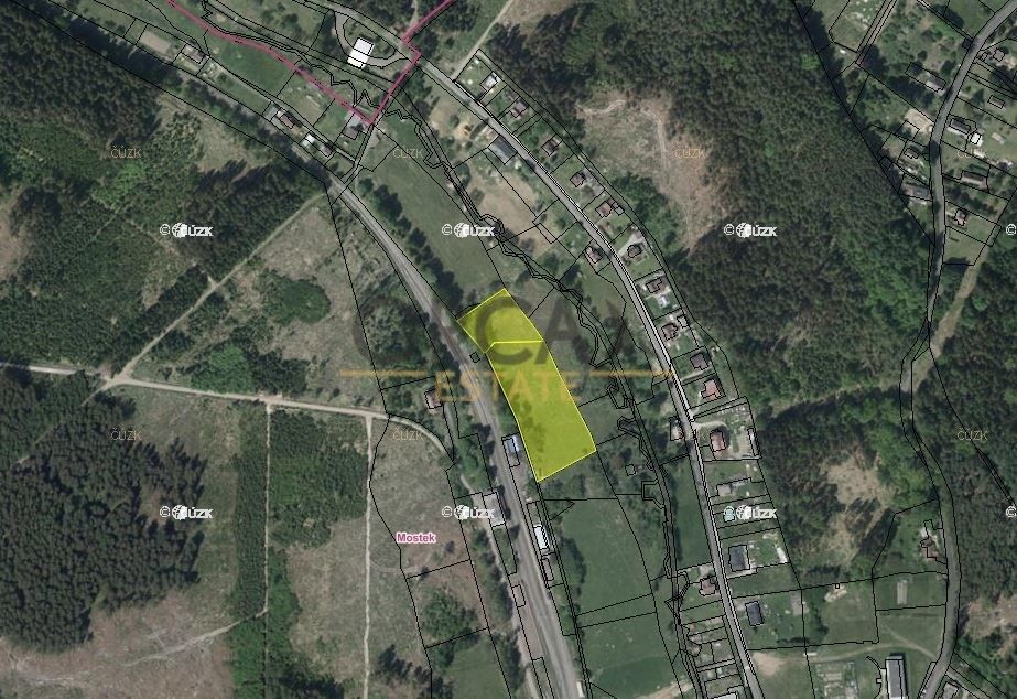 Prodej pozemek - Mostek, 544 75, 9 209 m²