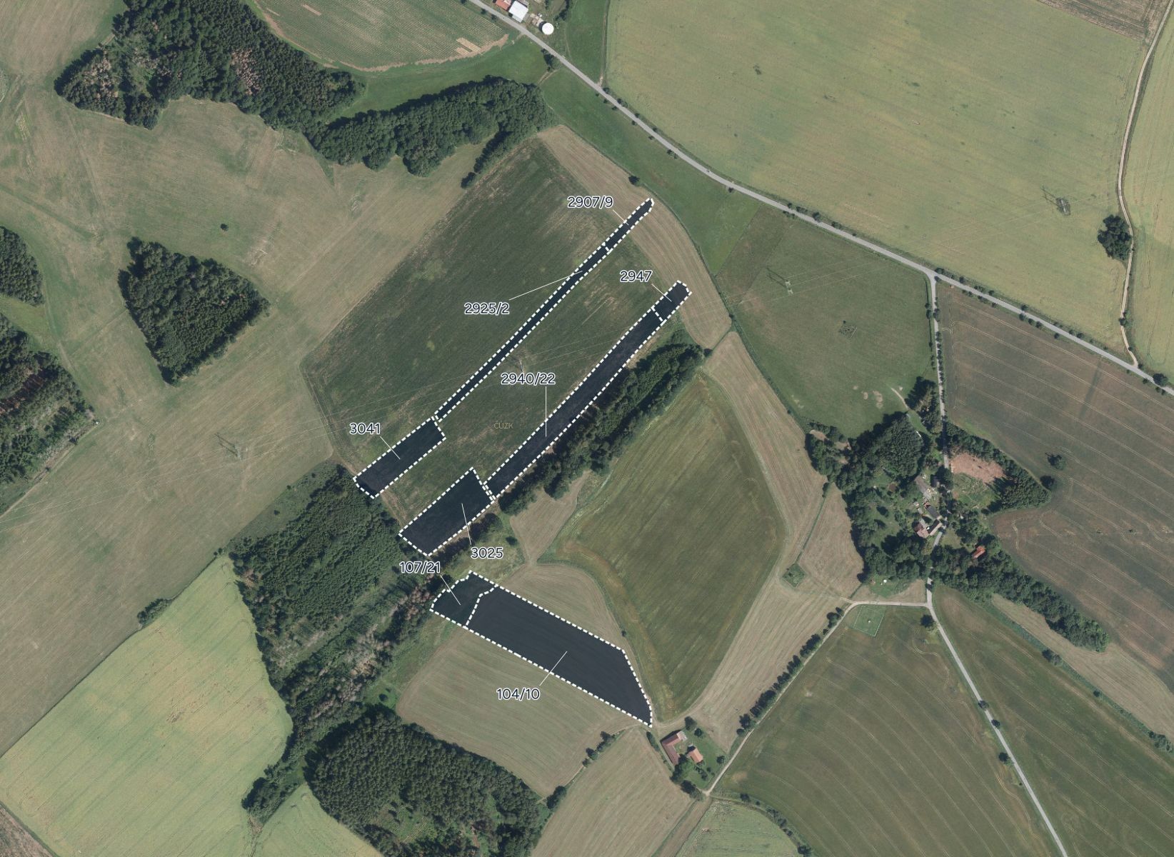 Prodej zemědělský pozemek - Habry, 21 366 m²