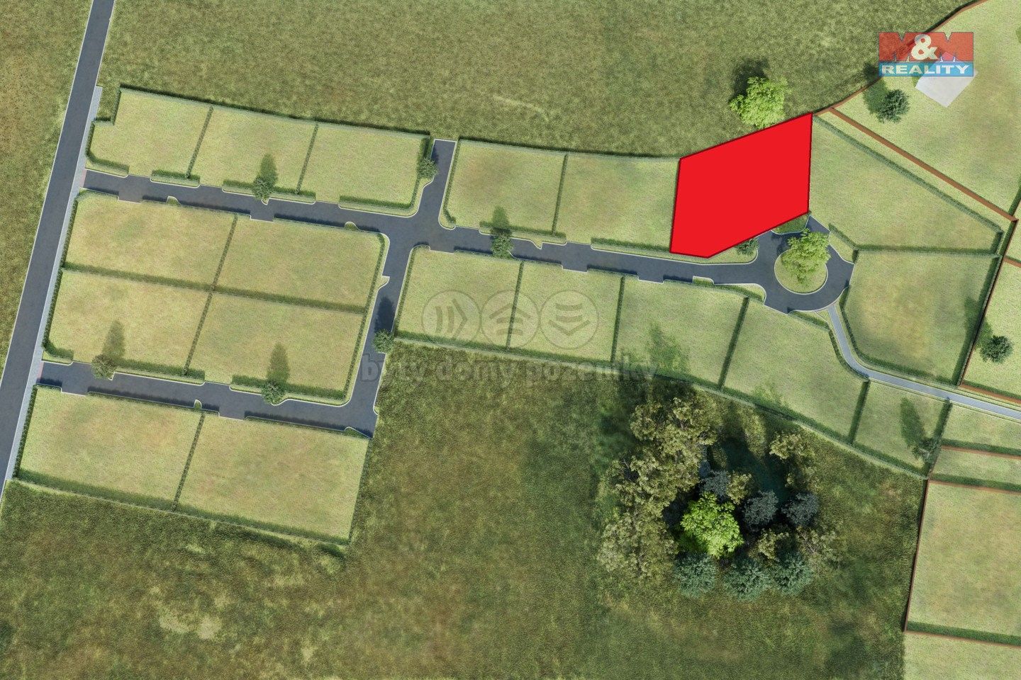 Pozemky pro bydlení, Nová Ves, 1 024 m²