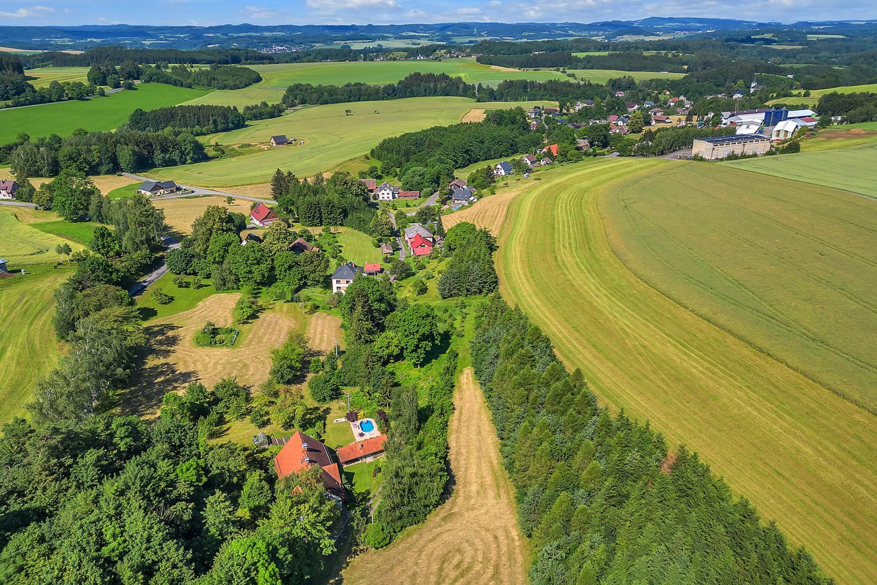 Pozemky pro bydlení, Nekoř, 1 673 m²