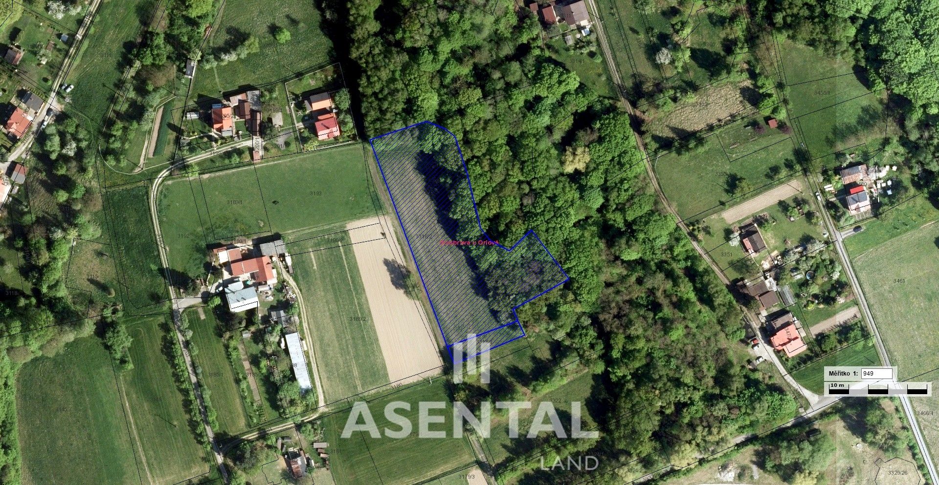 Louky, Doubrava, 5 596 m²