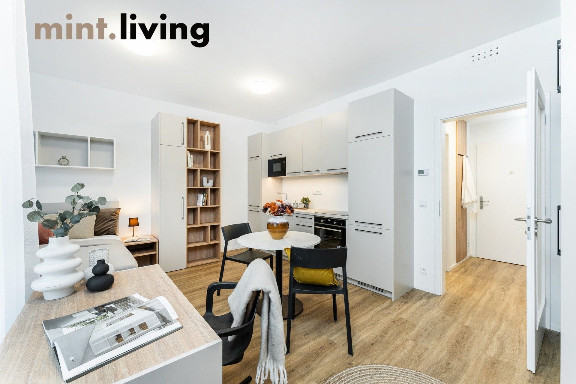 Pronájem byt 1+kk - Odkolkova,Vysočany,Praha, 42 m²