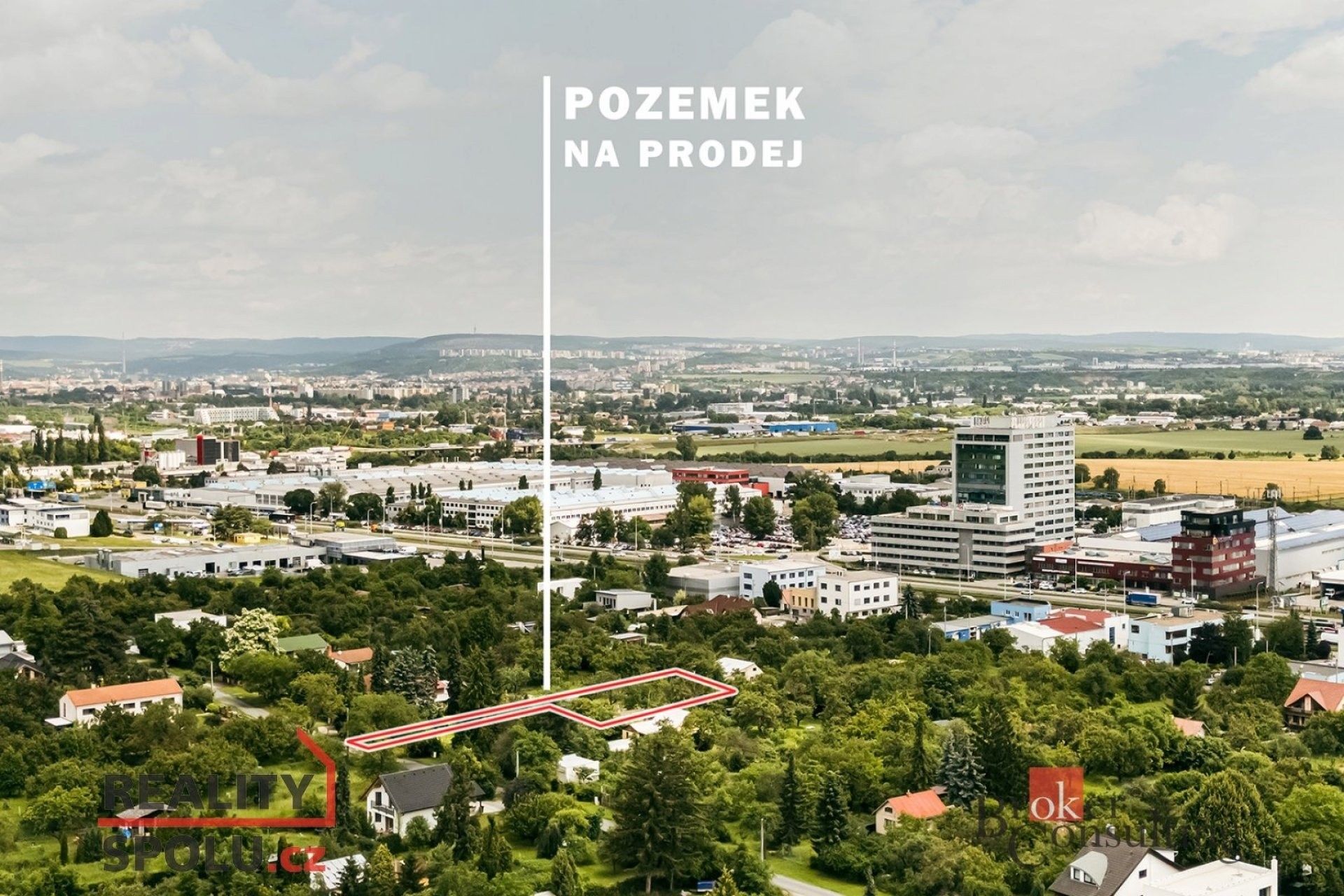 Prodej pozemek pro bydlení - Moravanské lány, Brno, 1 230 m²