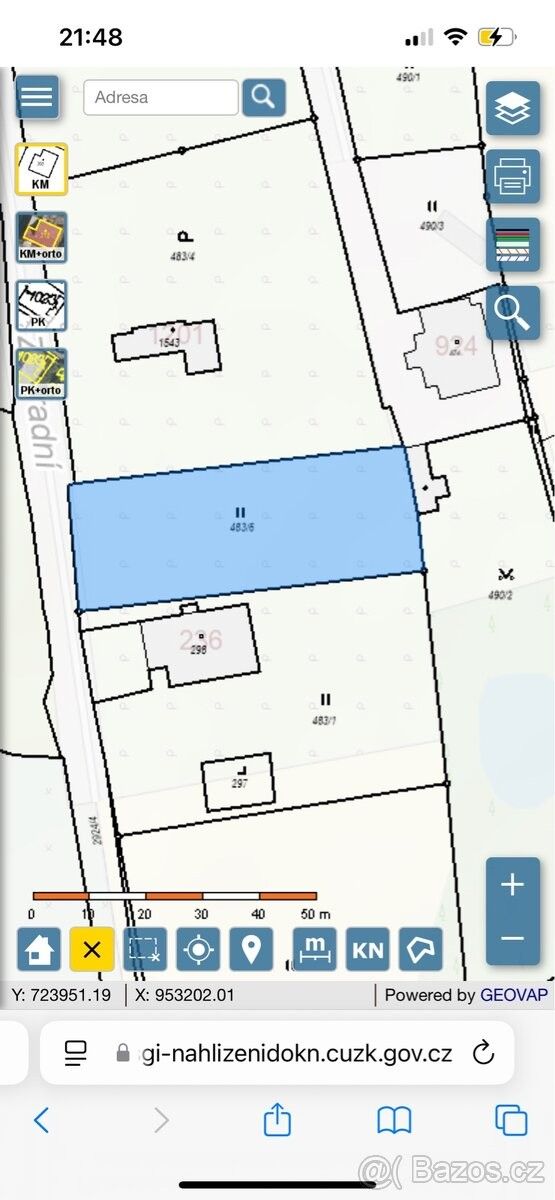 Pozemky pro bydlení, Rumburk, 408 01, 1 355 m²