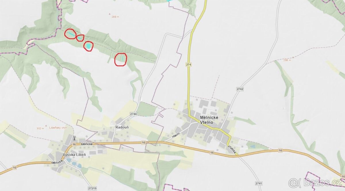Prodej les - Mělnické Vtelno, 277 38, 2 966 m²