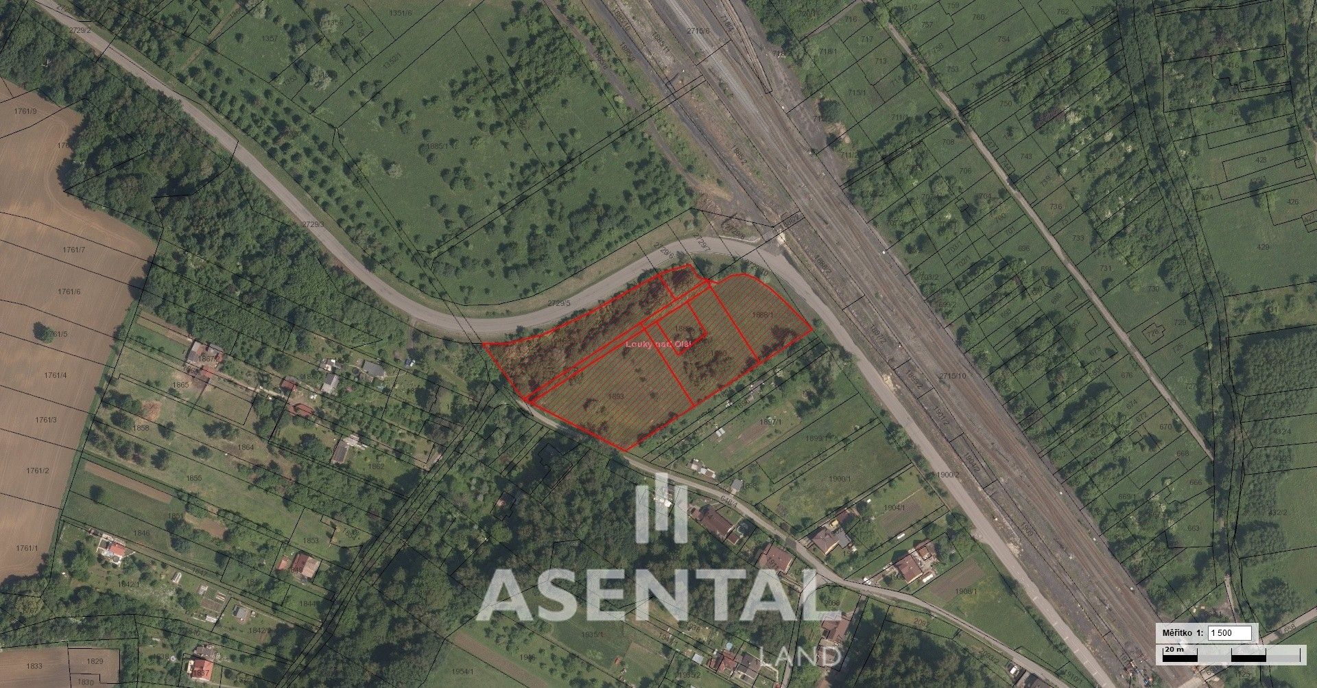 Ostatní, Louky, Karviná, 10 639 m²