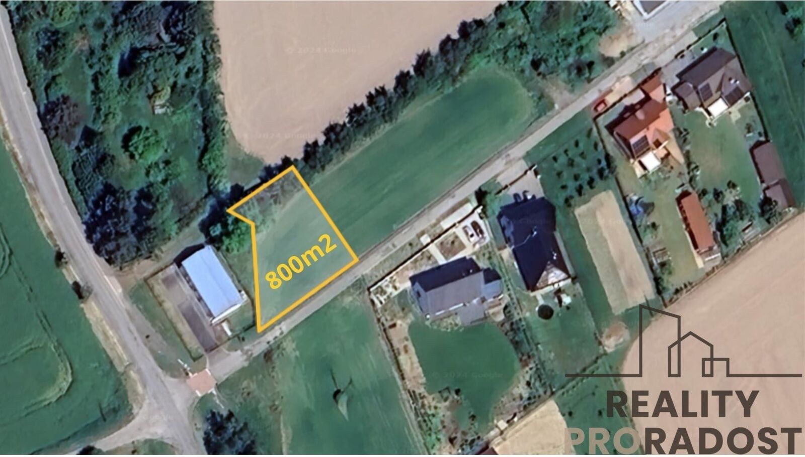 Pozemky pro bydlení, Bohuňovice, 800 m²