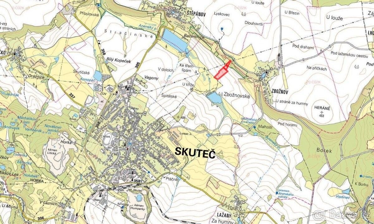 Prodej pozemek - Skuteč, 539 73, 16 498 m²