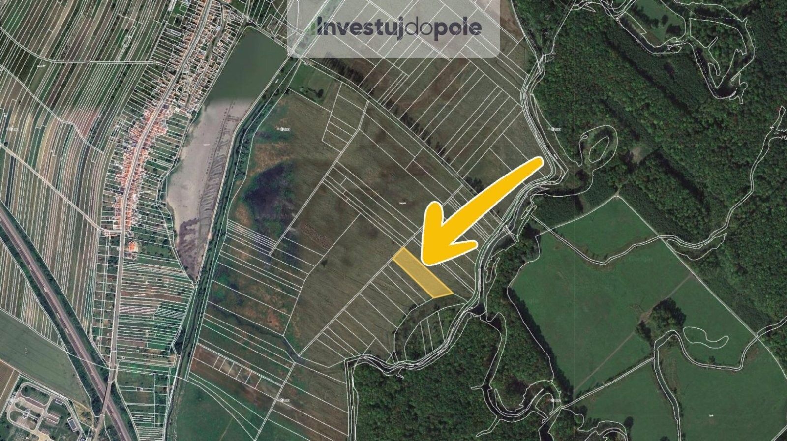 Prodej zemědělský pozemek - Kostice, 8 699 m²