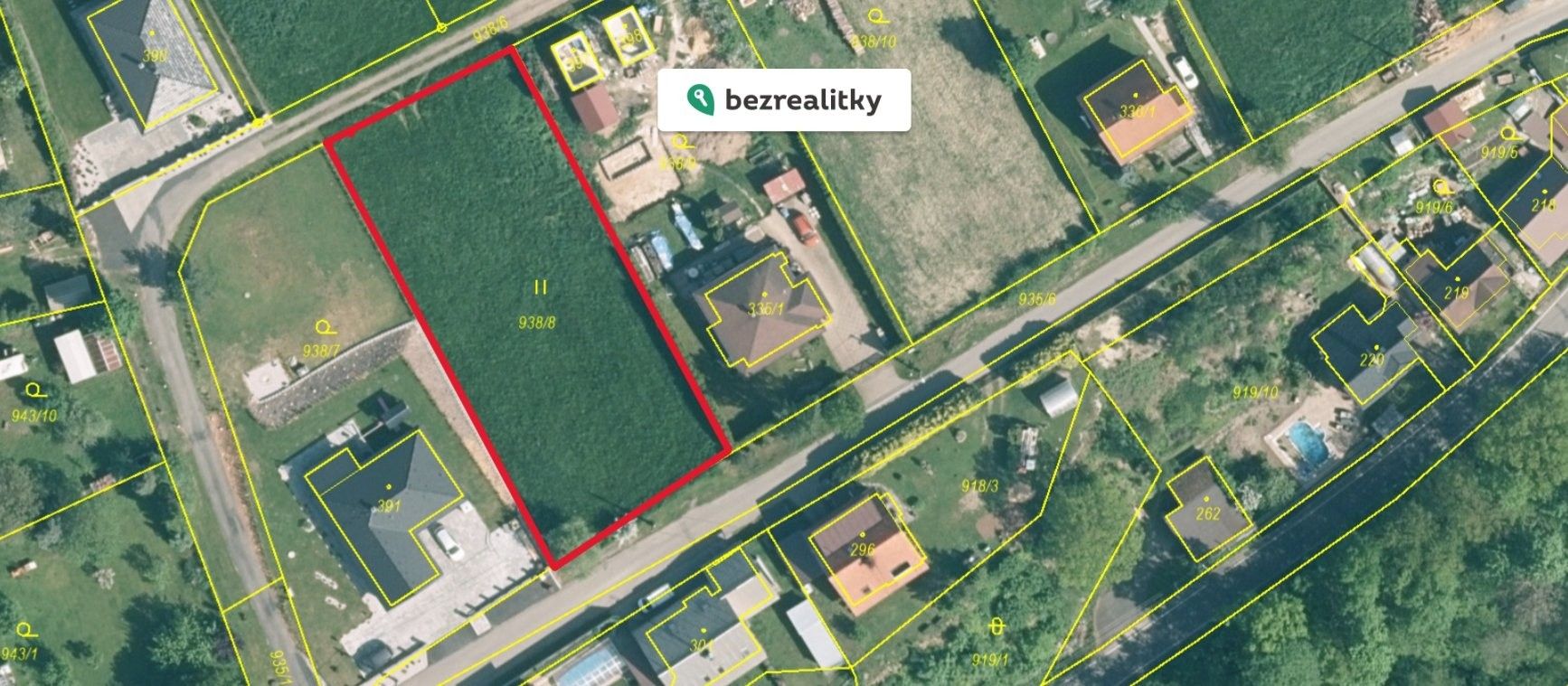 Pozemky pro bydlení, Cheb, 1 506 m²