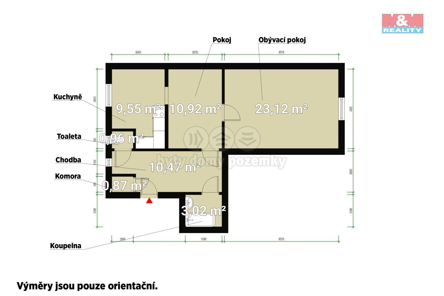 Prodej byt 2+kk - Karlovarská, Plzeň, 59 m²