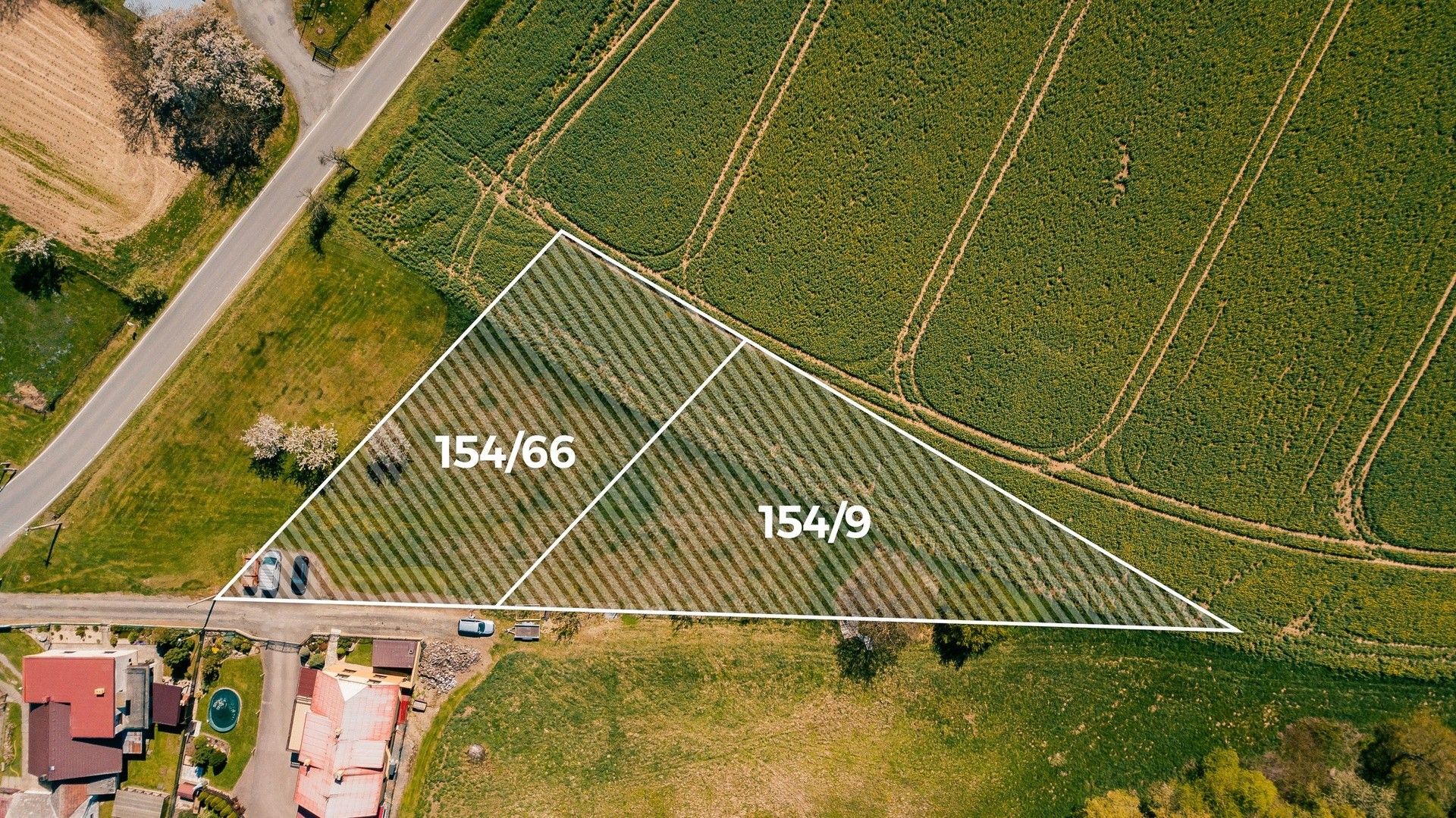 Pozemky pro bydlení, Církvice, 3 255 m²