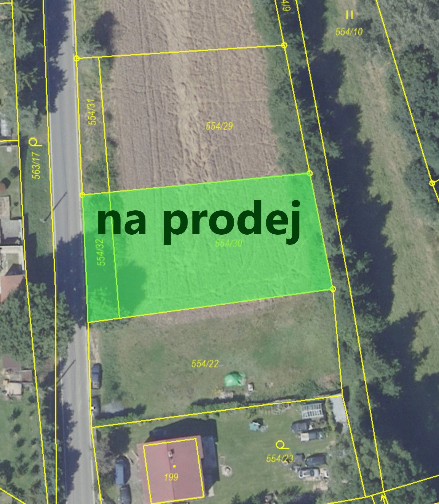 Pozemky pro bydlení, Libodřice, 1 204 m²