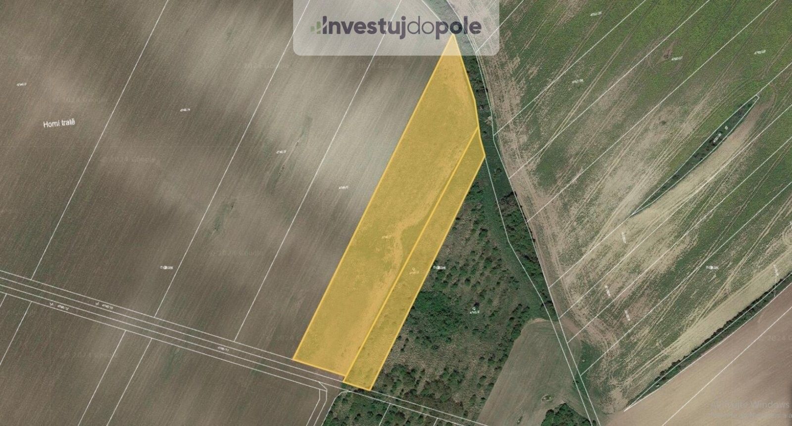 Zemědělské pozemky, Hustopeče, 2 413 m²