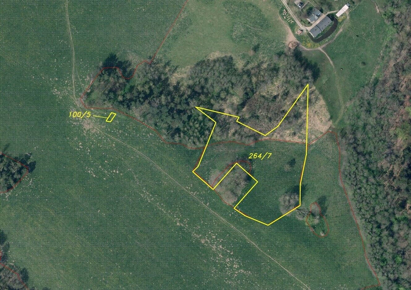 Zemědělské pozemky, Trávník, Cvikov, 16 894 m²