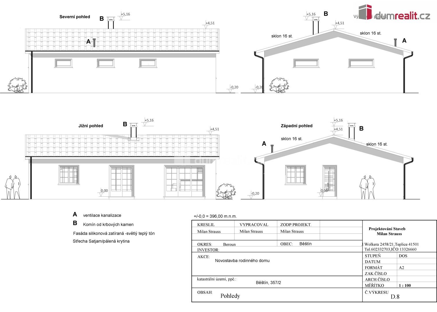 Pozemky pro bydlení, Běštín, 1 218 m²