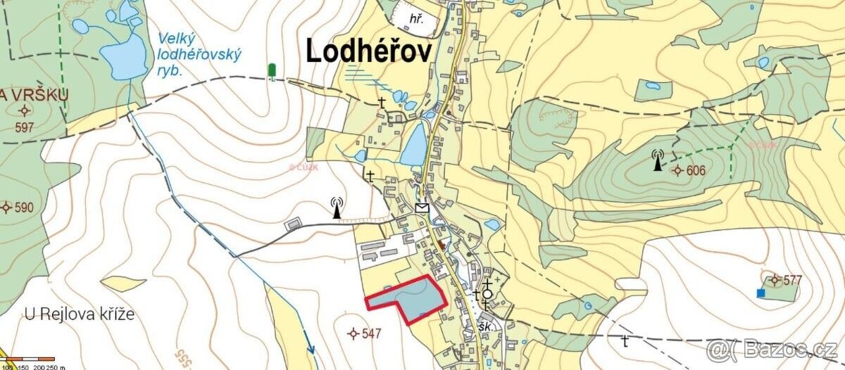 Prodej zahrada - Lodhéřov, 378 26, 17 249 m²