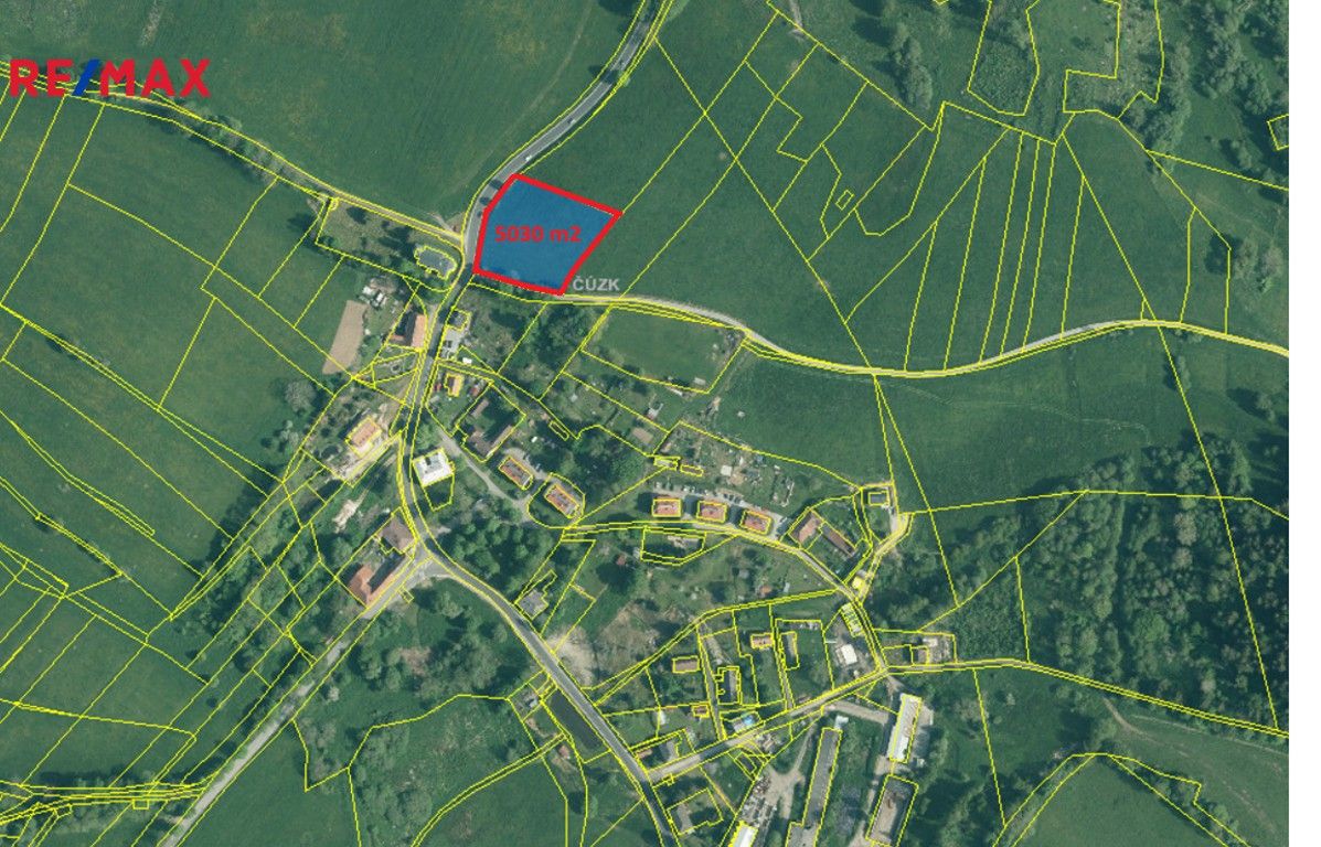 Louky, Želnava, 5 030 m²