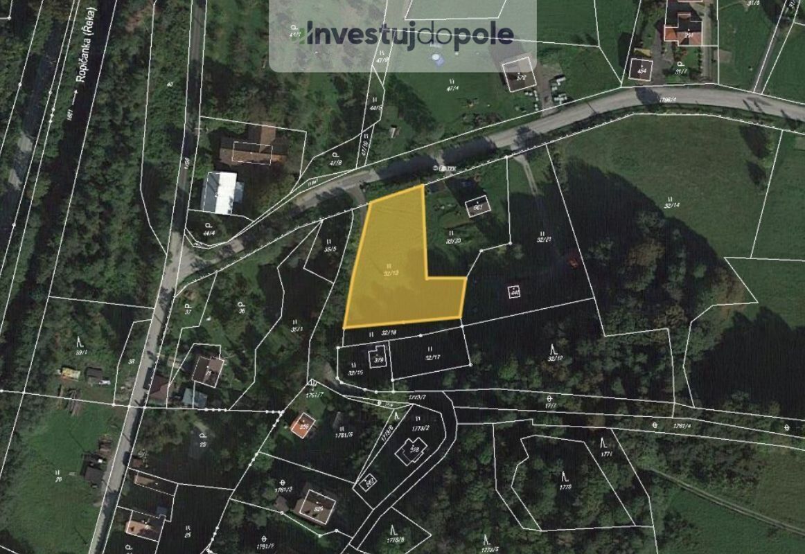 Pozemky pro bydlení, Guty, Třinec, 1 627 m²