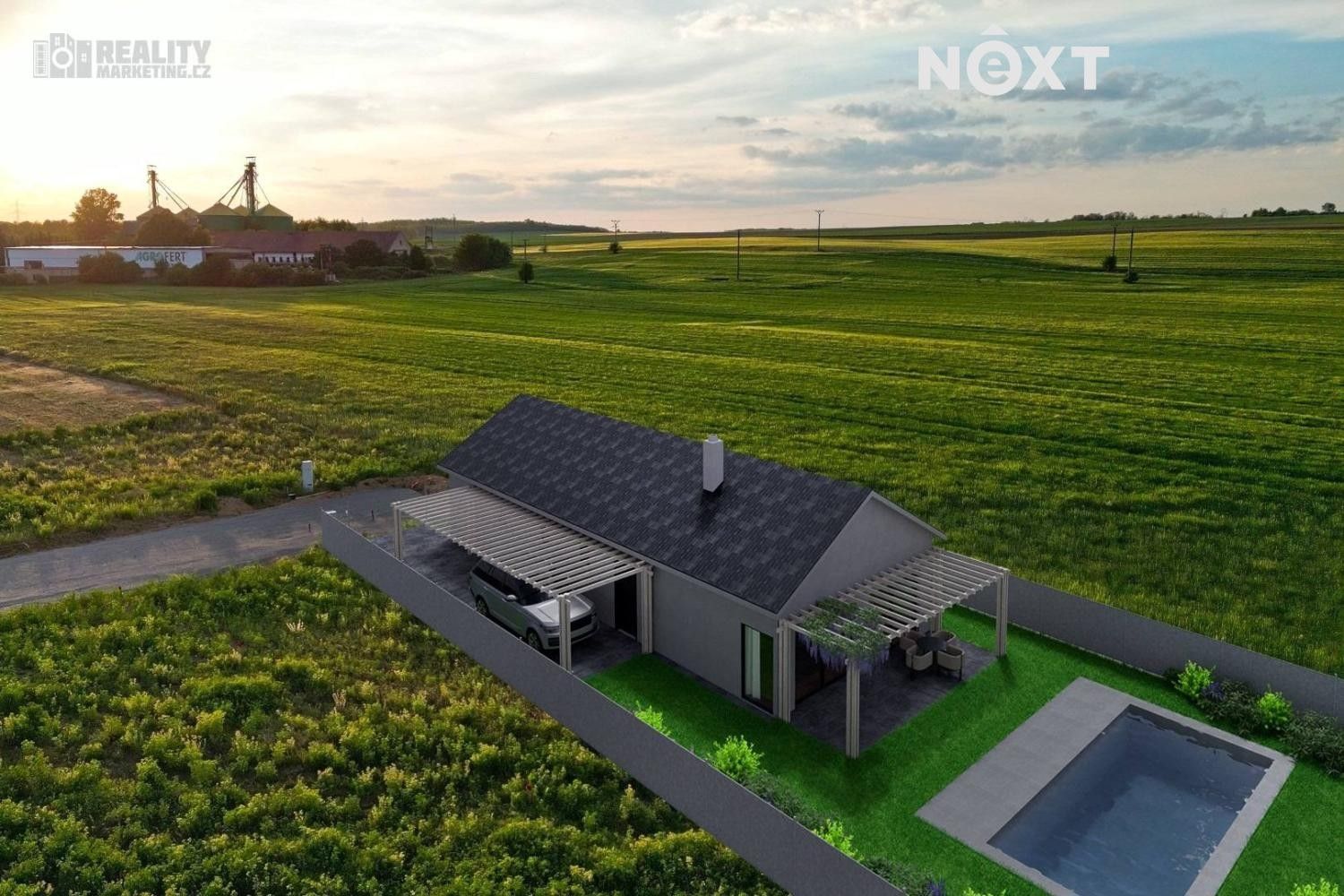 Ostatní, Rybníky, 110 m²