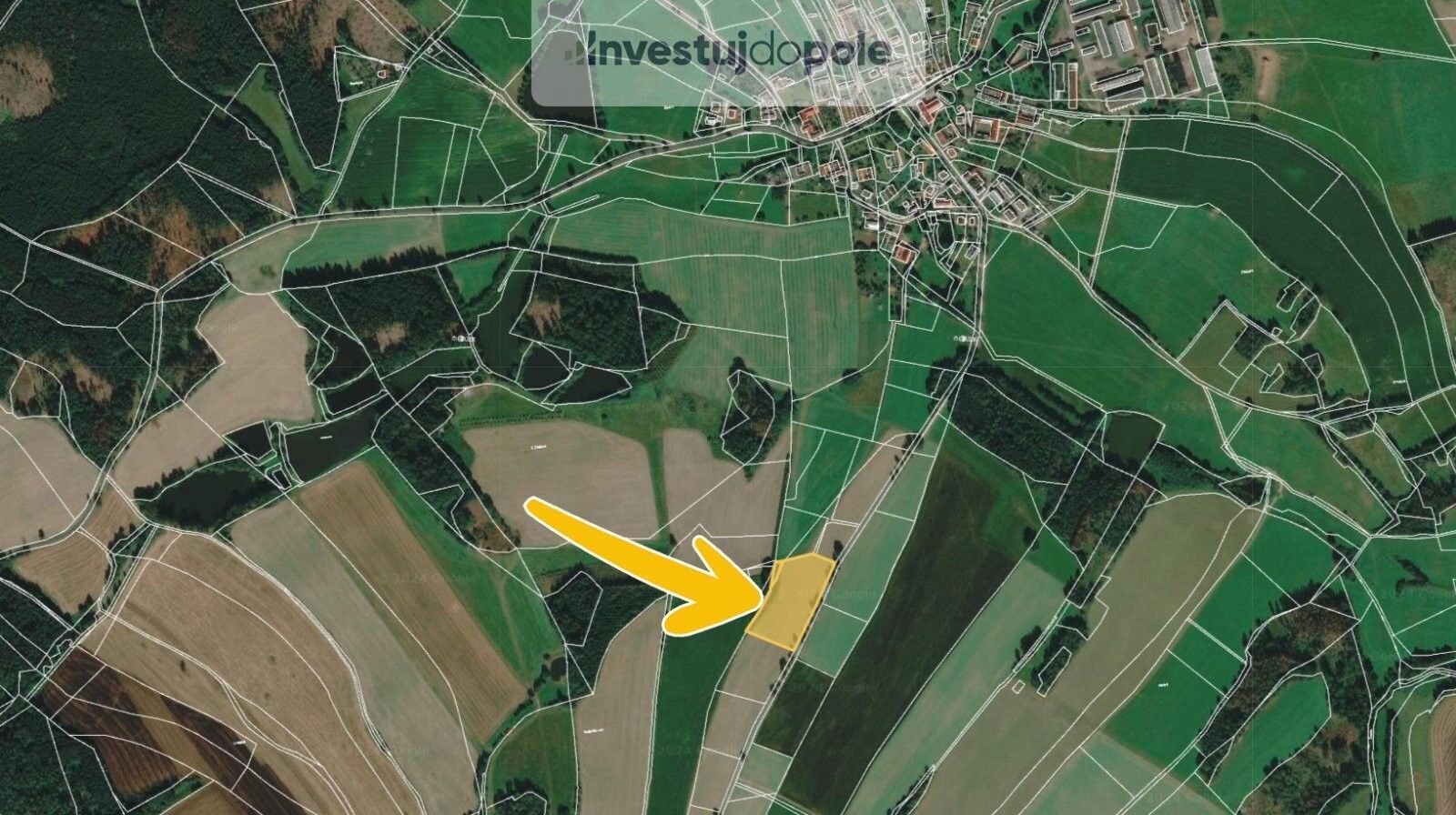 Prodej zemědělský pozemek - Kamenný Malíkov, 11 933 m²