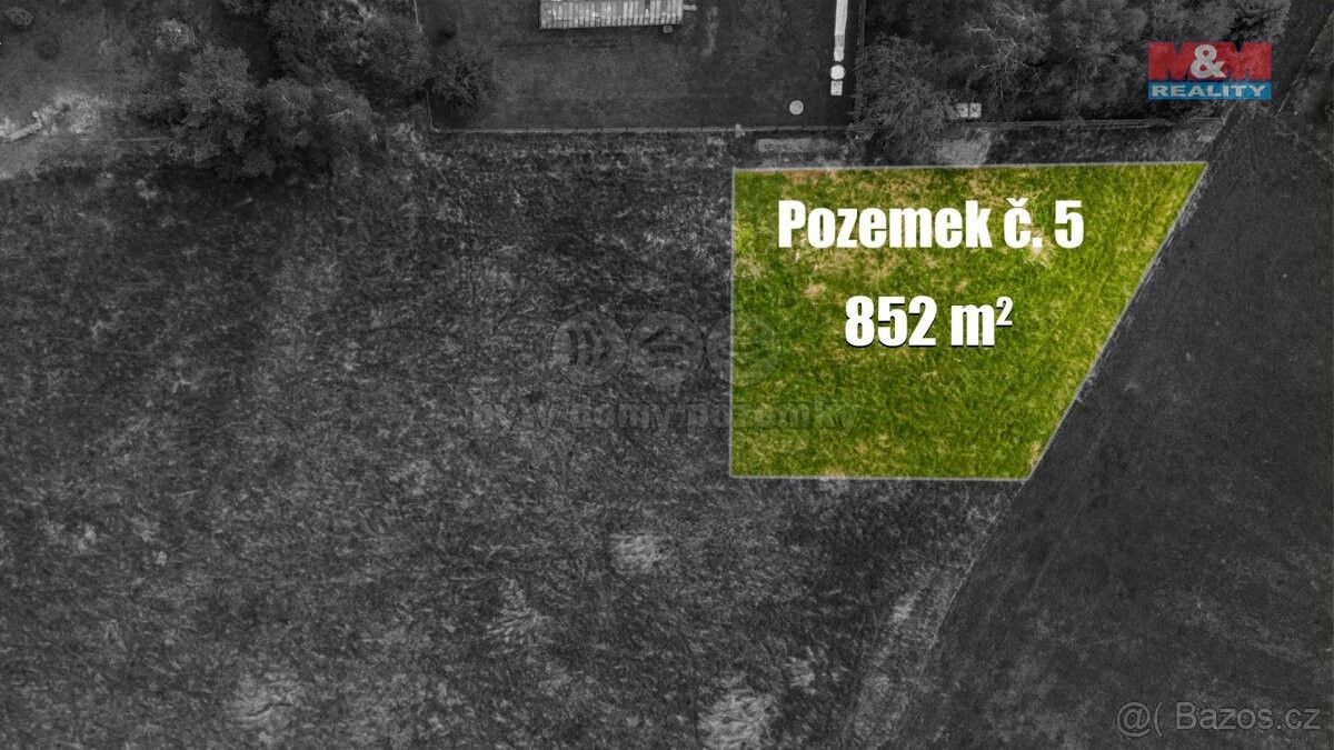 Pozemky pro bydlení, Nový Oldřichov, 471 13, 852 m²