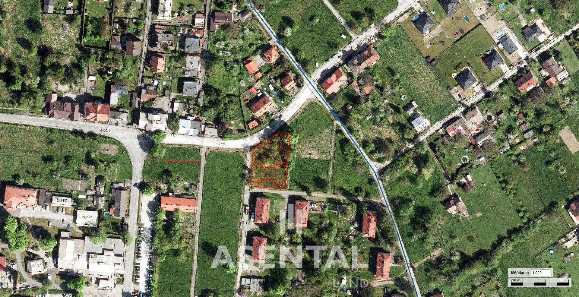 Pozemky pro bydlení, Rychvaldská, Petřvald, 1 346 m²