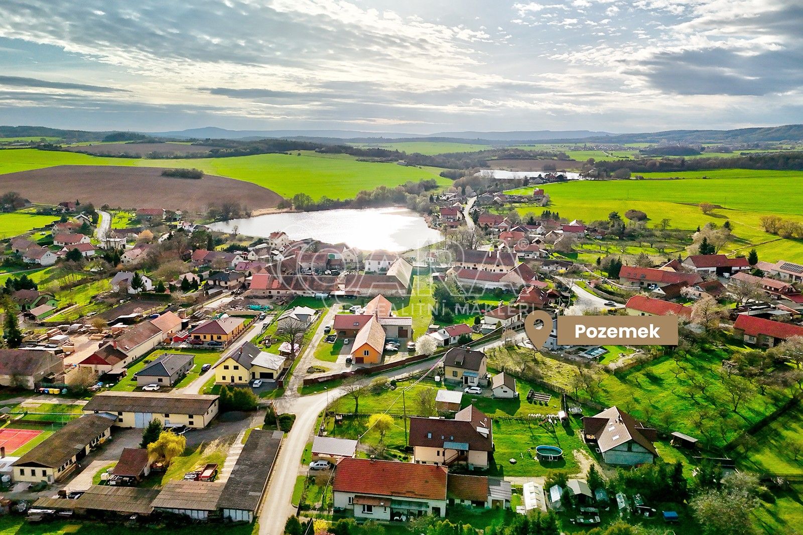 Pozemky pro bydlení, Kotenčice, 831 m²