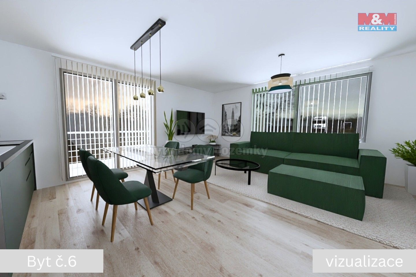 2+kk, Žleby, 63 m²