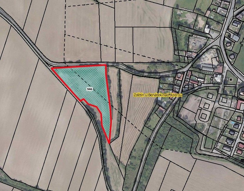 Zemědělské pozemky, Zdětín, 11 949 m²