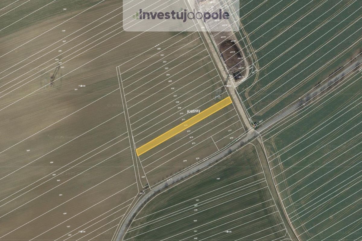 Zemědělské pozemky, Moravany, 1 249 m²