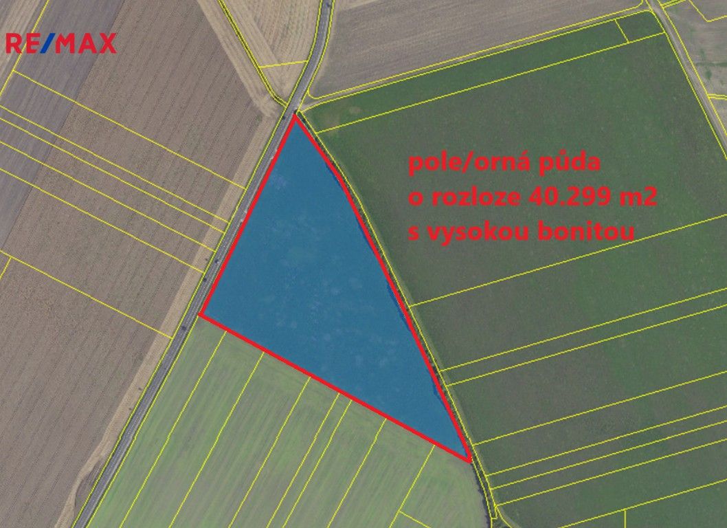 Zemědělské pozemky, Kněžice, 40 299 m²