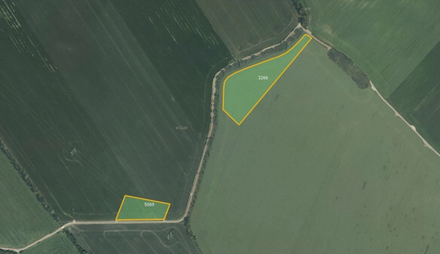 Zemědělské pozemky, Žichlínek, 24 570 m²