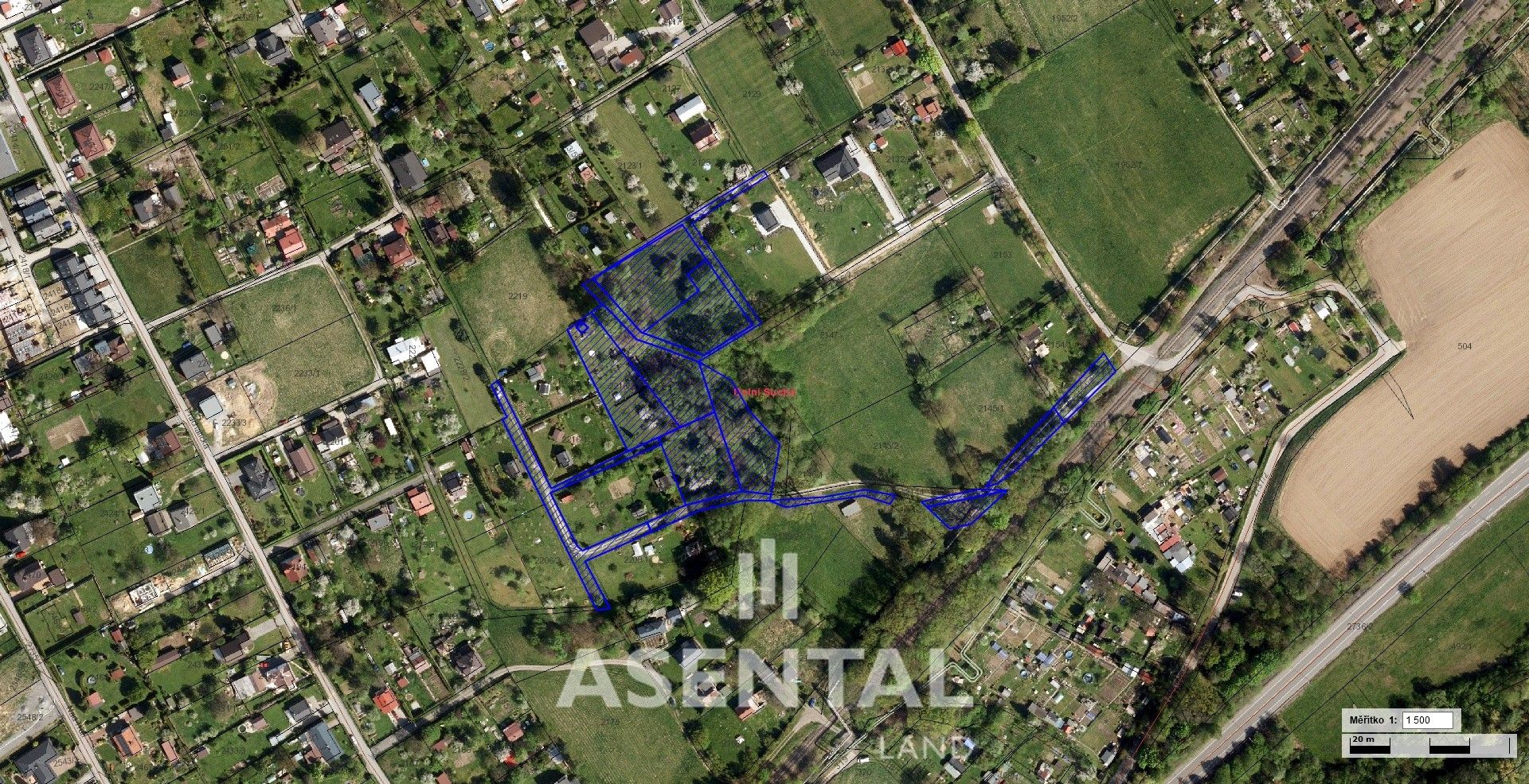 Pozemky pro bydlení, Dolní Suchá, Havířov, 11 273 m²