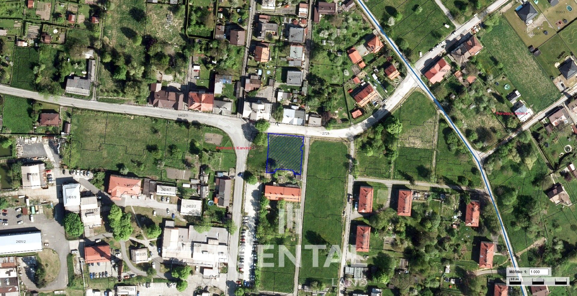 Komerční pozemky, Rychvaldská, Petřvald, 972 m²