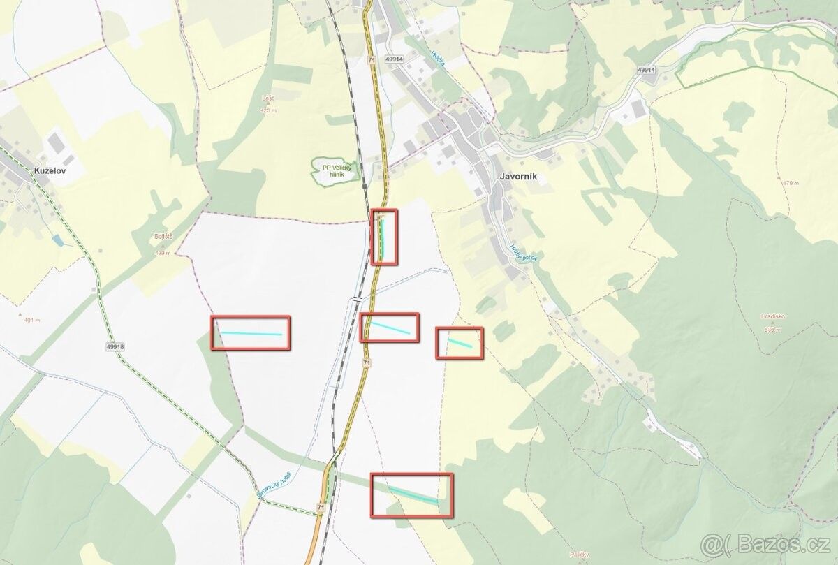 Zemědělské pozemky, Velká nad Veličkou, 696 74, 3 168 m²
