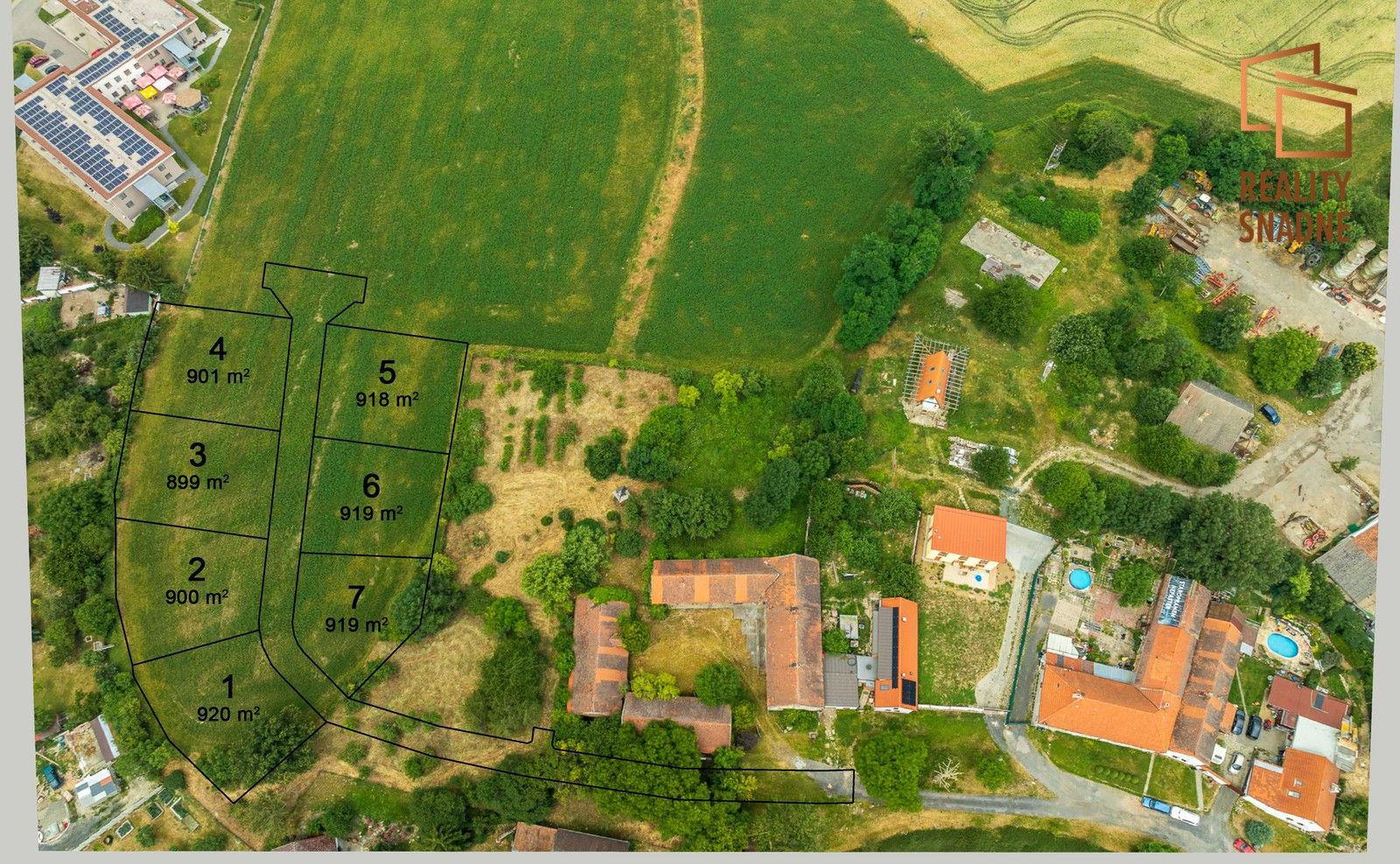 Pozemky pro bydlení, Říčany, 920 m²
