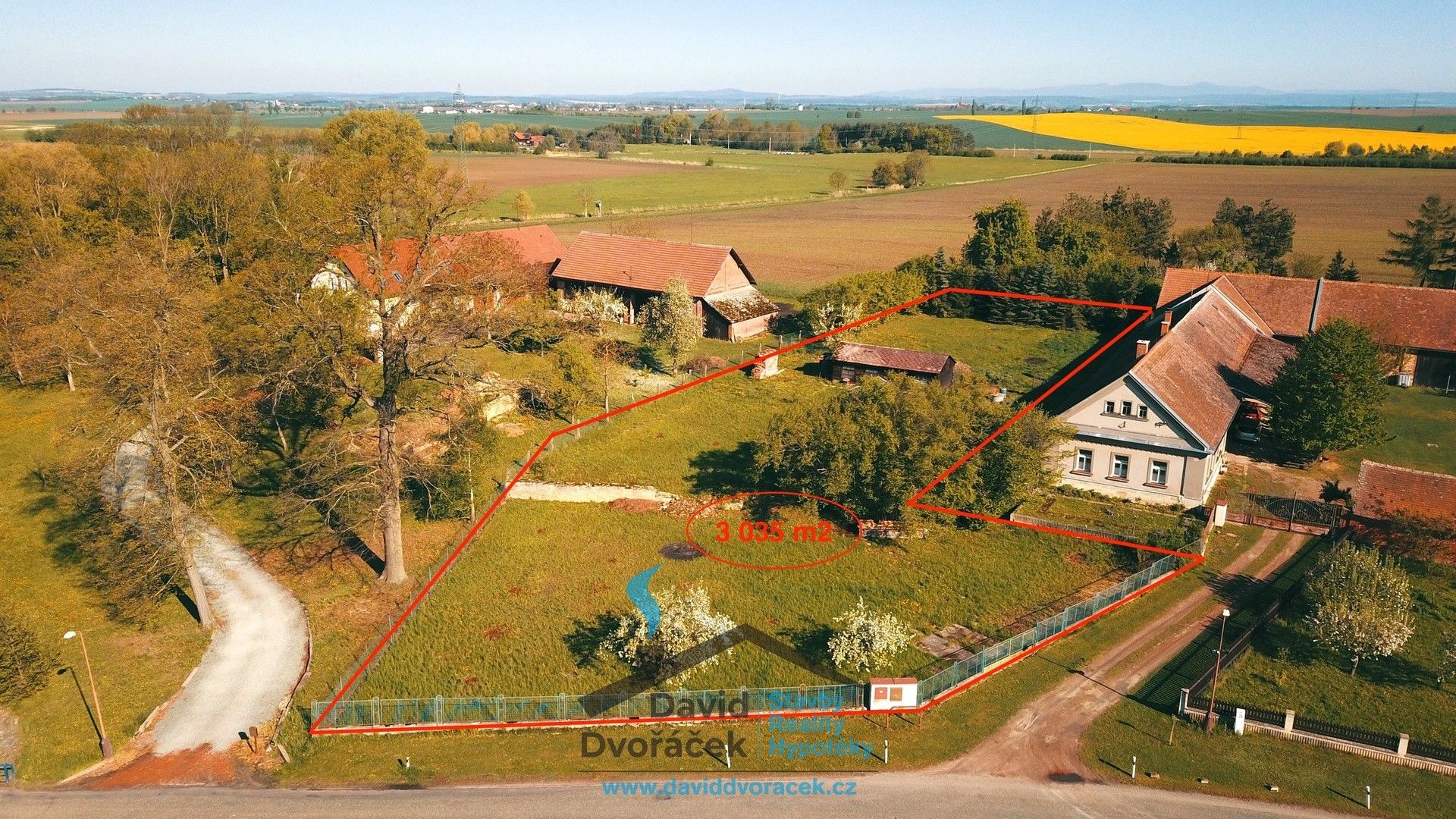 Pozemky pro bydlení, Librantice, 3 035 m²