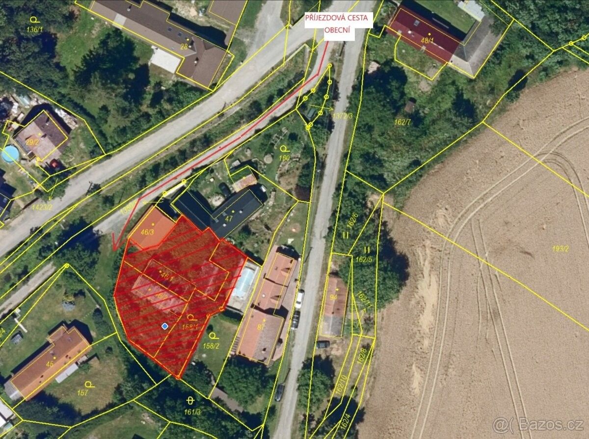 Pozemky pro bydlení, Golčův Jeníkov, 582 82, 899 m²