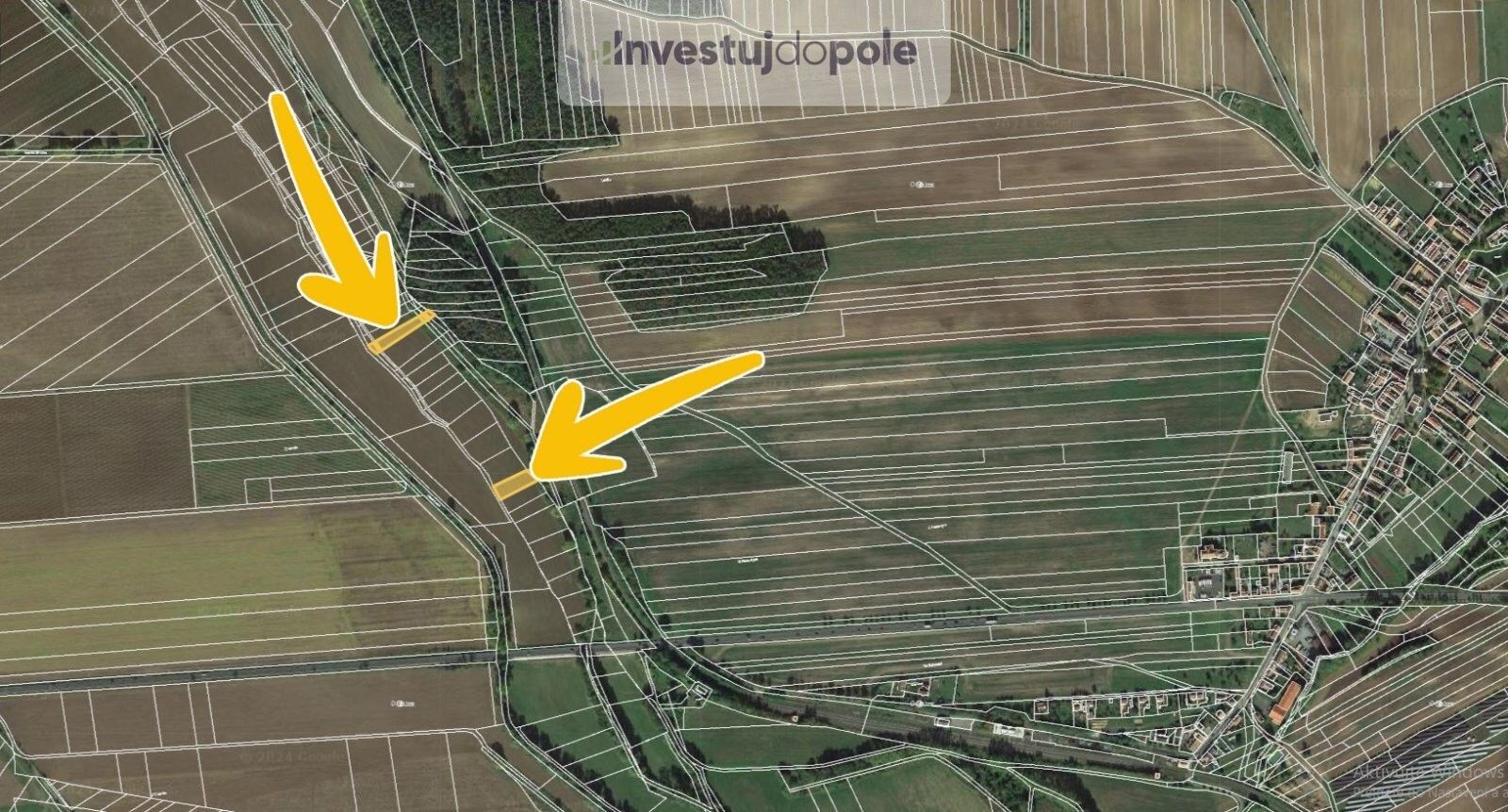 Prodej louka - Mutějovice, 2 776 m²