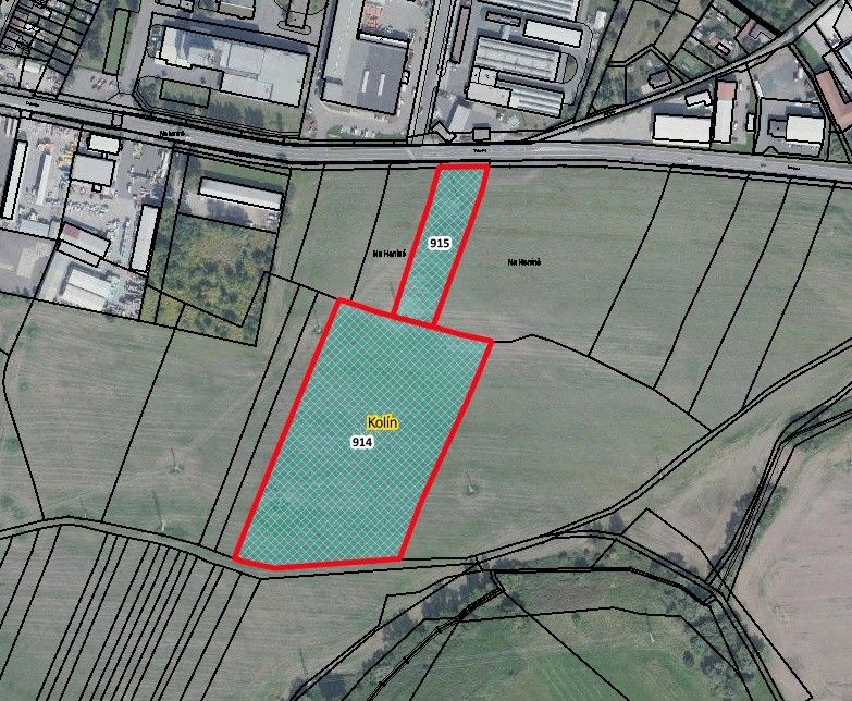 Zemědělské pozemky, Kolín, 5 530 m²